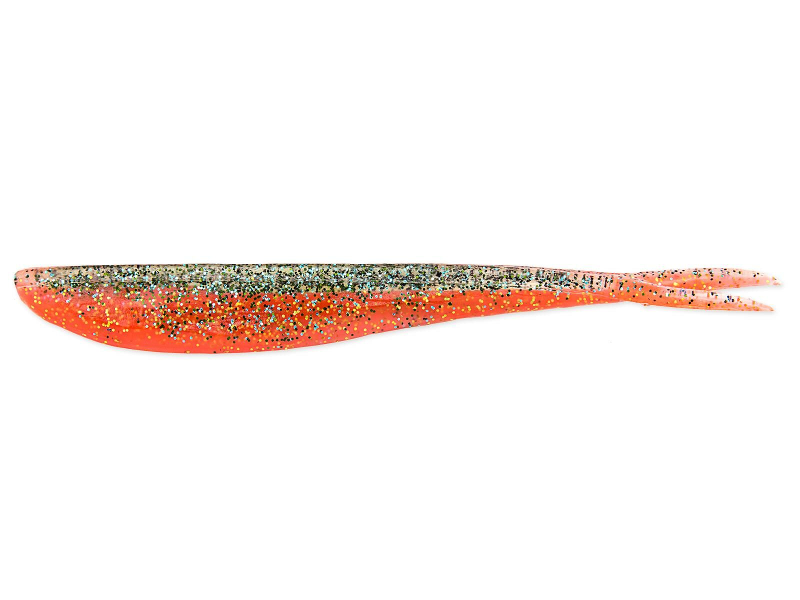 4" Fin-S Fish - Metallic Carrot