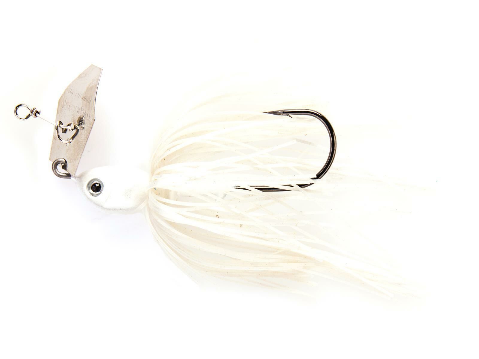 10.5g Project Z ChatterBait - Pearl Ghost