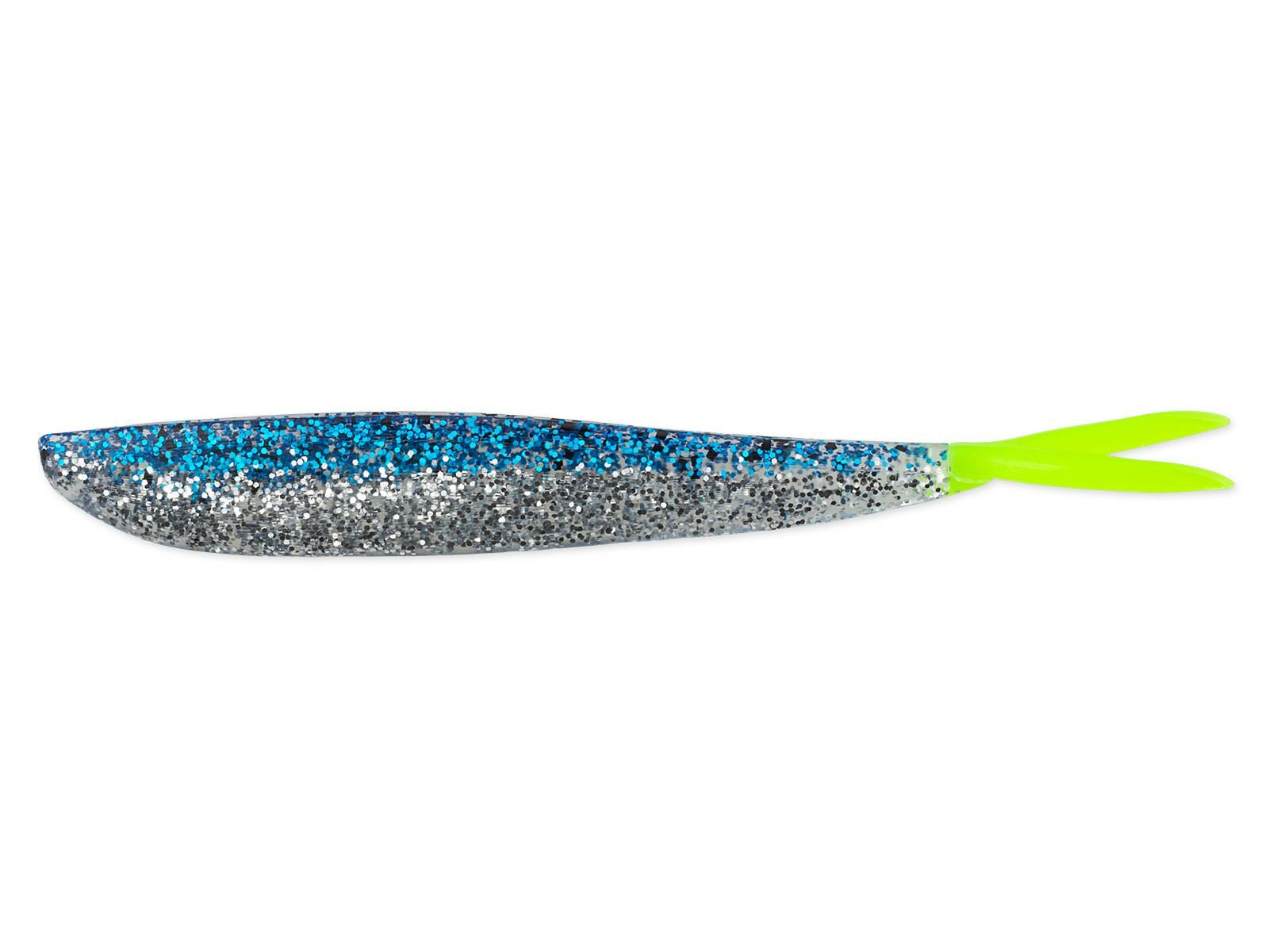 4" Fin-S Fish (Tail Colors) - Blue Ice CT