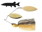 Pike spinnerbaits