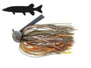 Pike rubber jigs