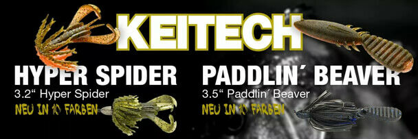 KEITECH Hyper Spider & Paddlin Beaver