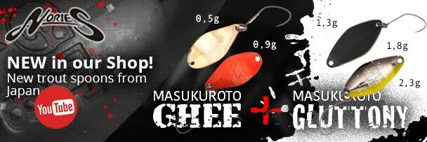 NORIES Masukuroto Ghee and Gluttony Trout Spoons
