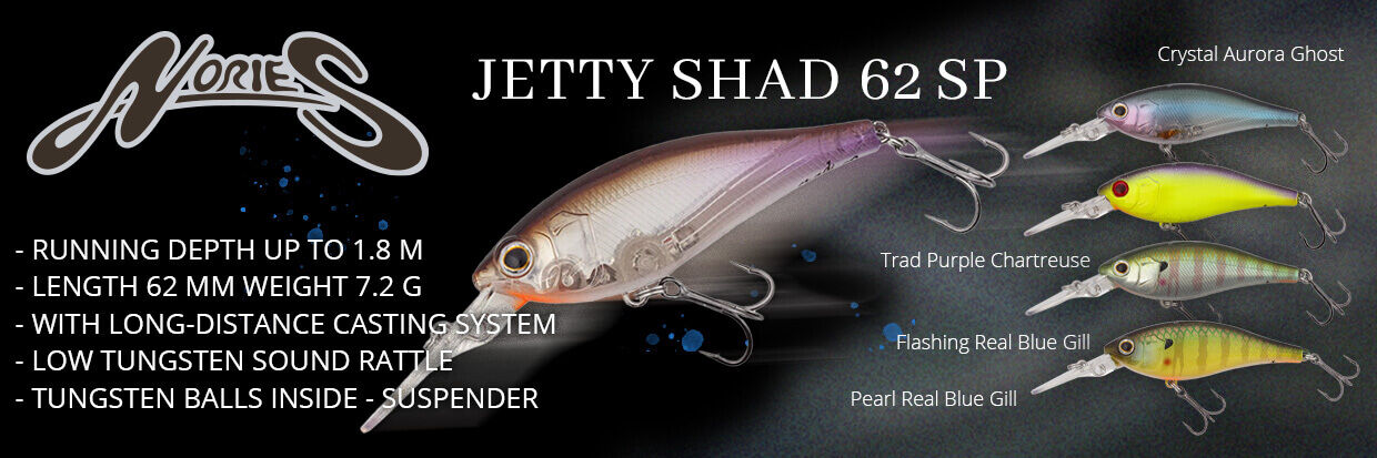 NORIES Jetty Shad 62SP - Buy now!