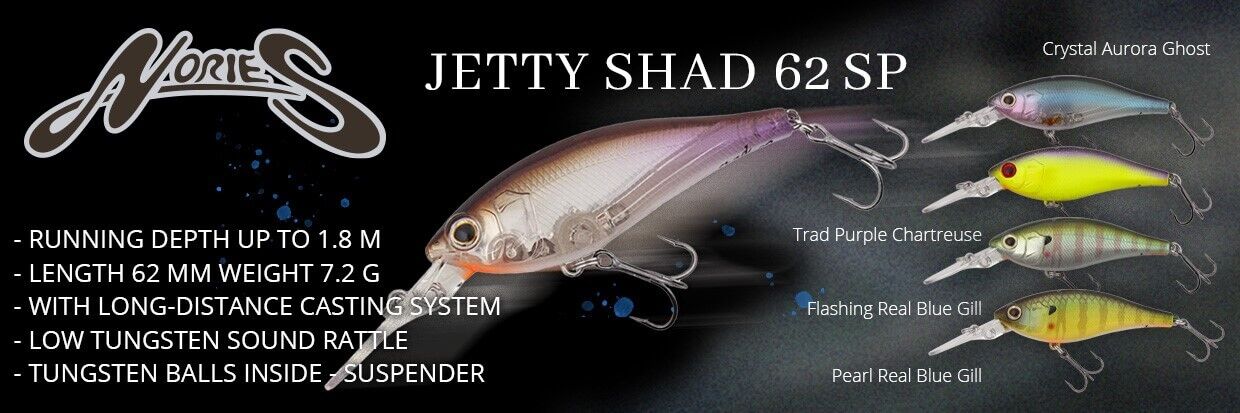 NORIES Jetty Shad 62SP - Buy now!