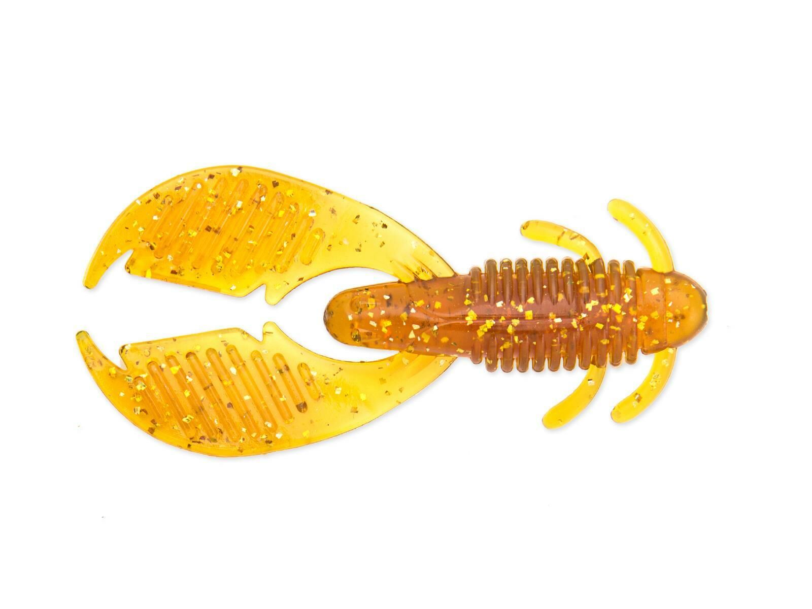 3" Ax Craw - Motoroil Gold Flk.