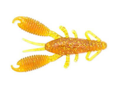 3" Ring Craw - Motoroil Gold Flk.