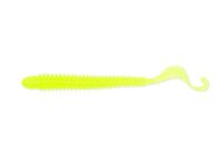 2.5 G-Tail Saturn - Chartreuse Silver Glitter