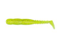 2 Rockvibe Shad - Chartreuse Silver Glitter