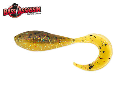 Bass Assassin 2 Curly Shad - Gummifisch Twister