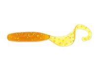 2&quot; Fat G-Tail Grub - Motoroil Gold Flk.