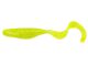 4&quot; Curly Shad - Chartreuse Silver Glitter