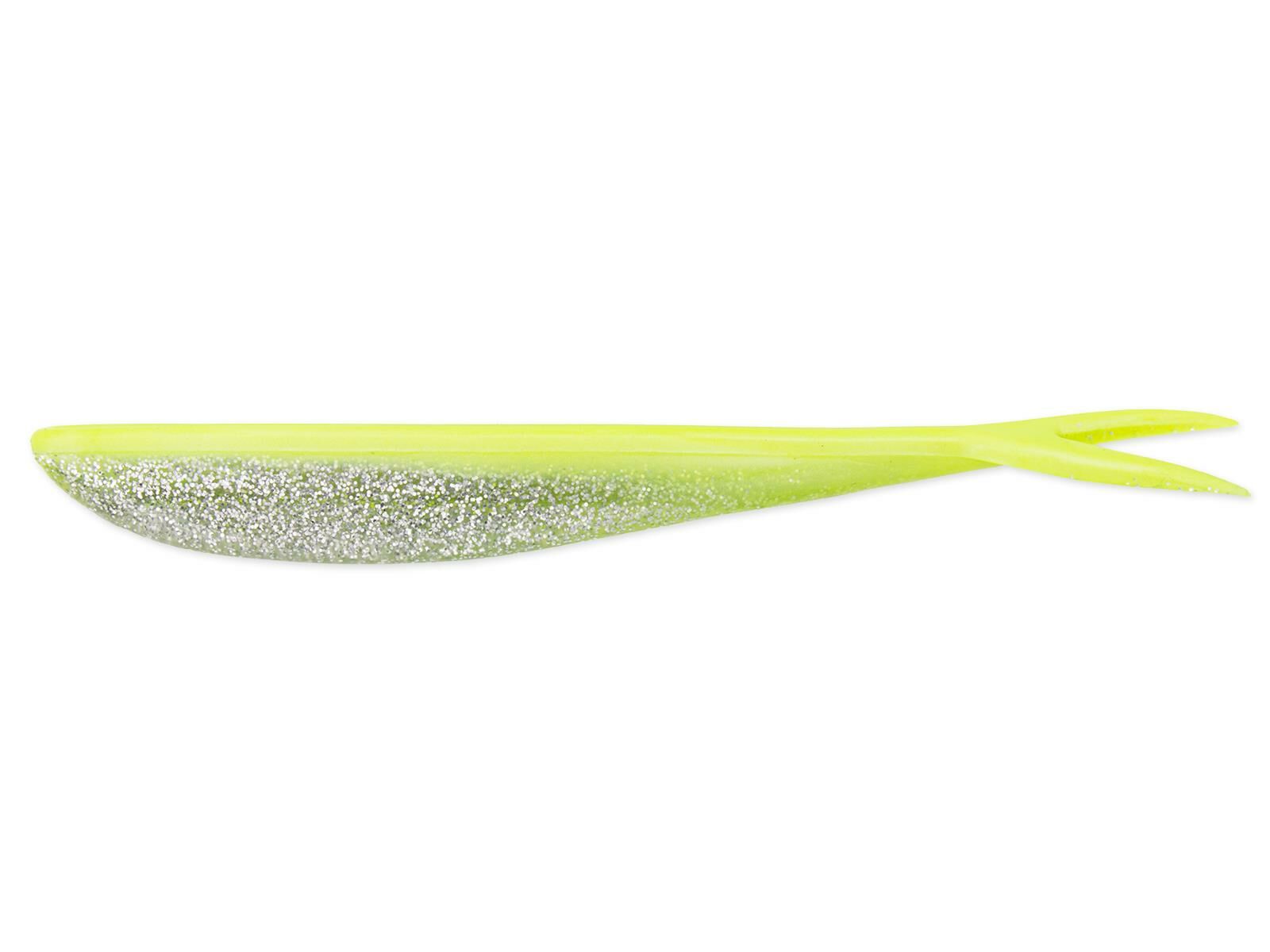 4" Fin-S Fish - Chartreuse Silk Ice