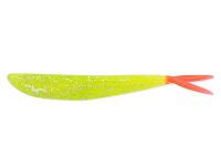 4 Fin-S Fish (Tail Colors) - Chartreuse Flake FT