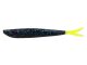 4&quot; Fin-S Fish (Tail Colors) - Black Blue Flake CT