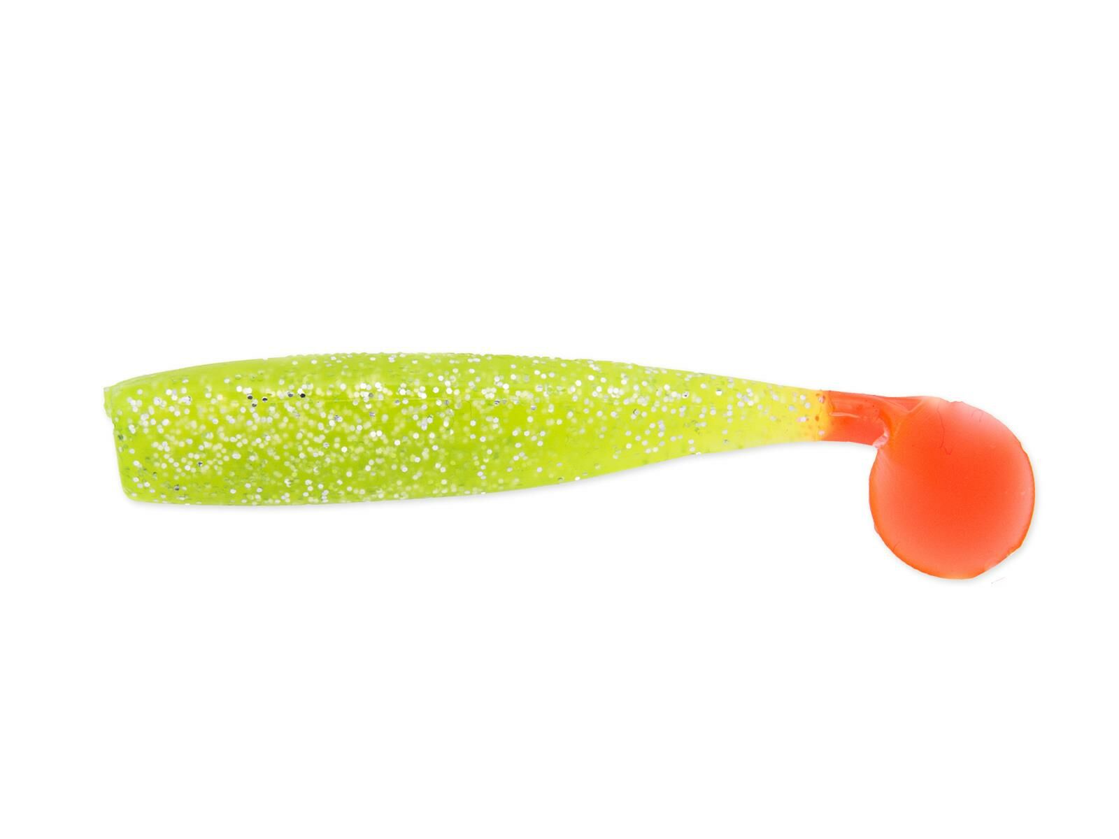 3.25" Shaker (Tail Colors) - Chartreuse Flake FT