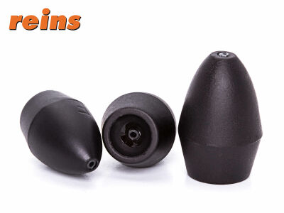 REINS Tungsten Slip Sinker - BLACK 1.8g (5 pcs.)