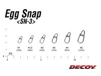 DECOY Egg Snap - Size 5 (54,4 kg / 120 lb)
