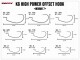 Kg High Power Offset Hook Worm17 - Size 1