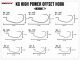Kg High Power Offset Hook Worm17 - Size 5/0