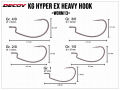 Kg Hyper Ex Heavy Hook Worm13 - Gr. 1/0