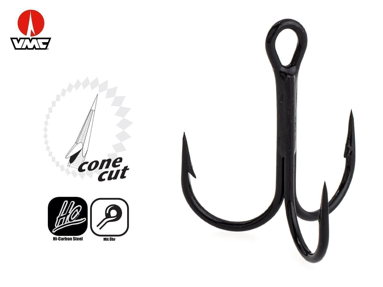 VMC 8650 BK Trebles - Size 1