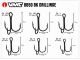 VMC 8650 BK Trebles - Size 1