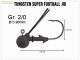 Tungsten Super Football Jig - Size 2/0 (11g)