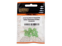 8 mm facettierte Glasperlen - Clear (10 Stk.)