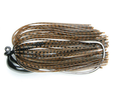 Rubber Jig Model III - Green Pumpkin Tiger 3.5g (1/8 oz.)