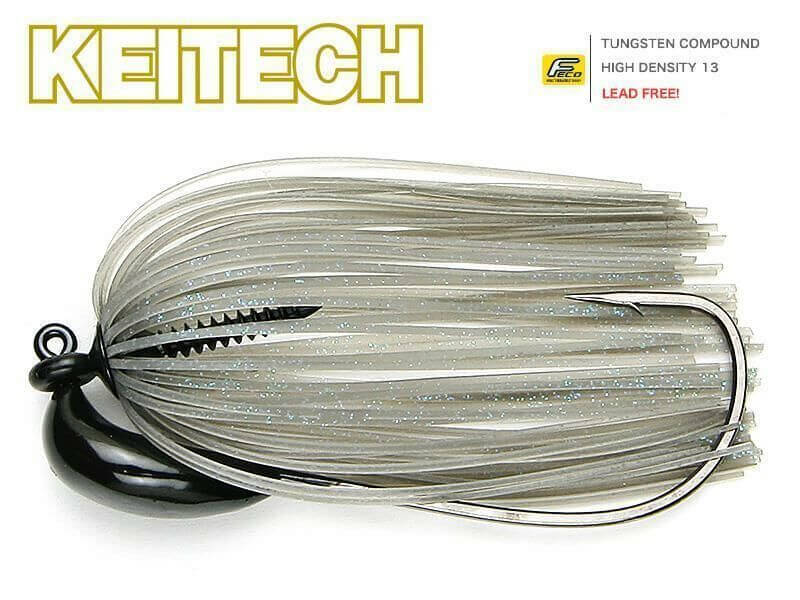 Rubber Jig Model III - Smoke Blue Crystal 10.5g (3/8 oz.)