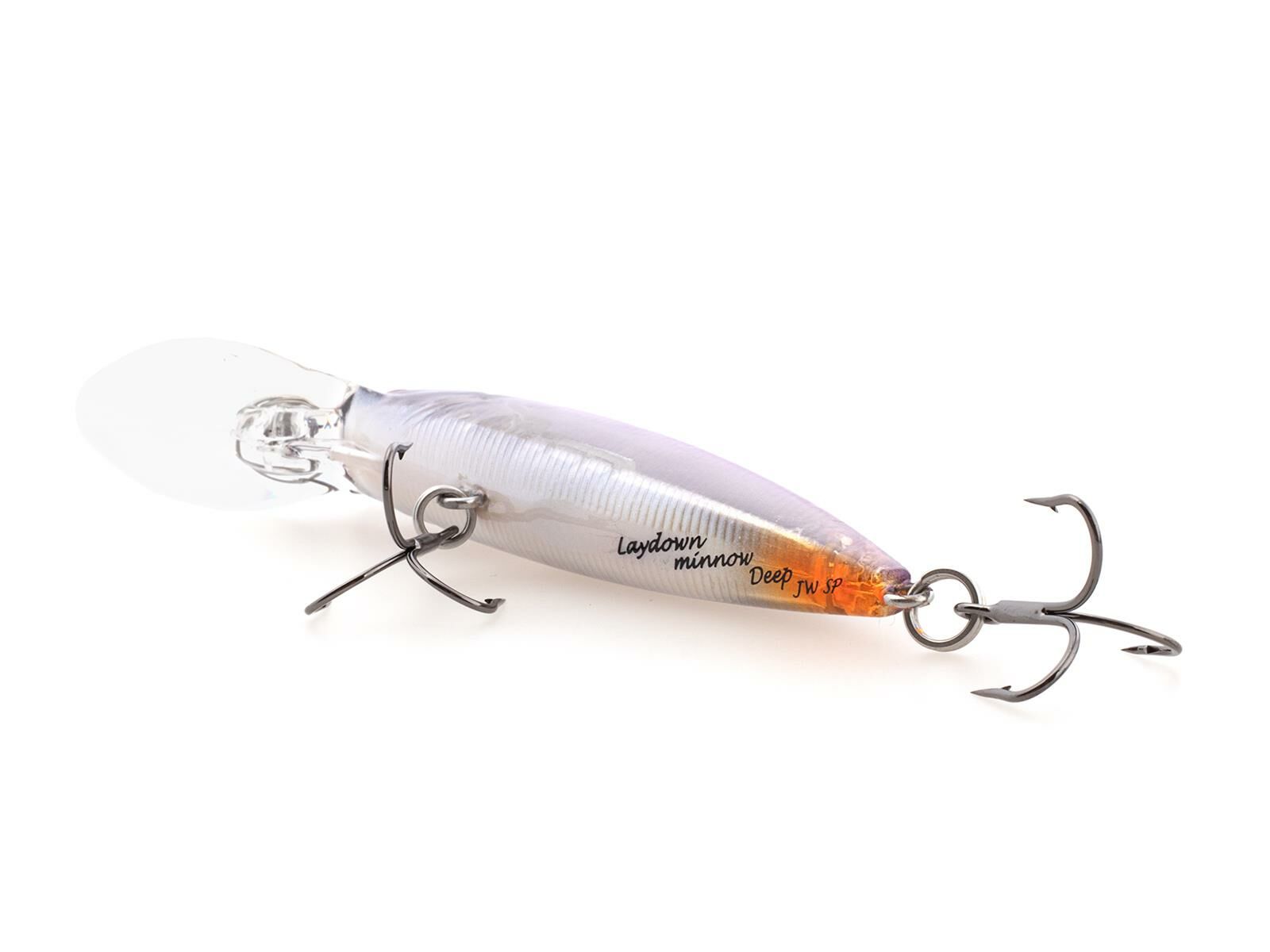 Laydown Minnow Deep JW - Purple Wakasagi