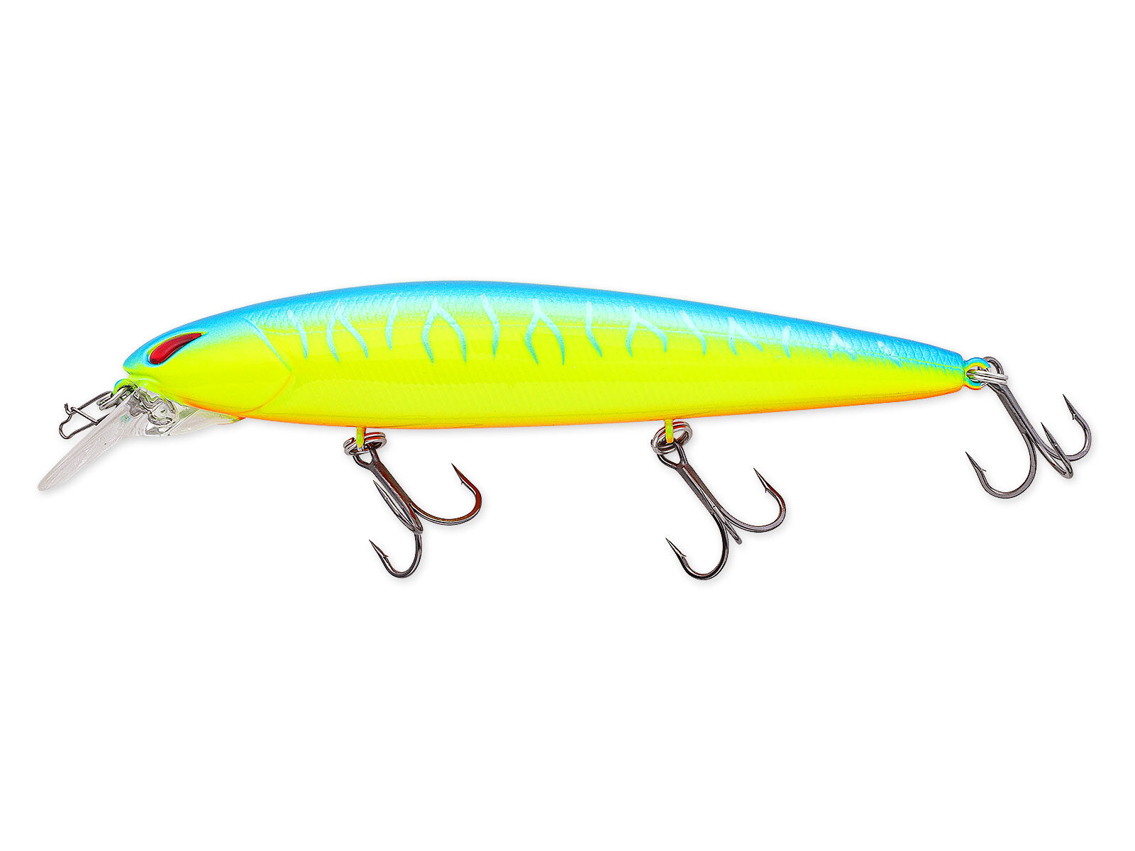 Laydown Minnow MID 110 (137) Blue Chart Tiger