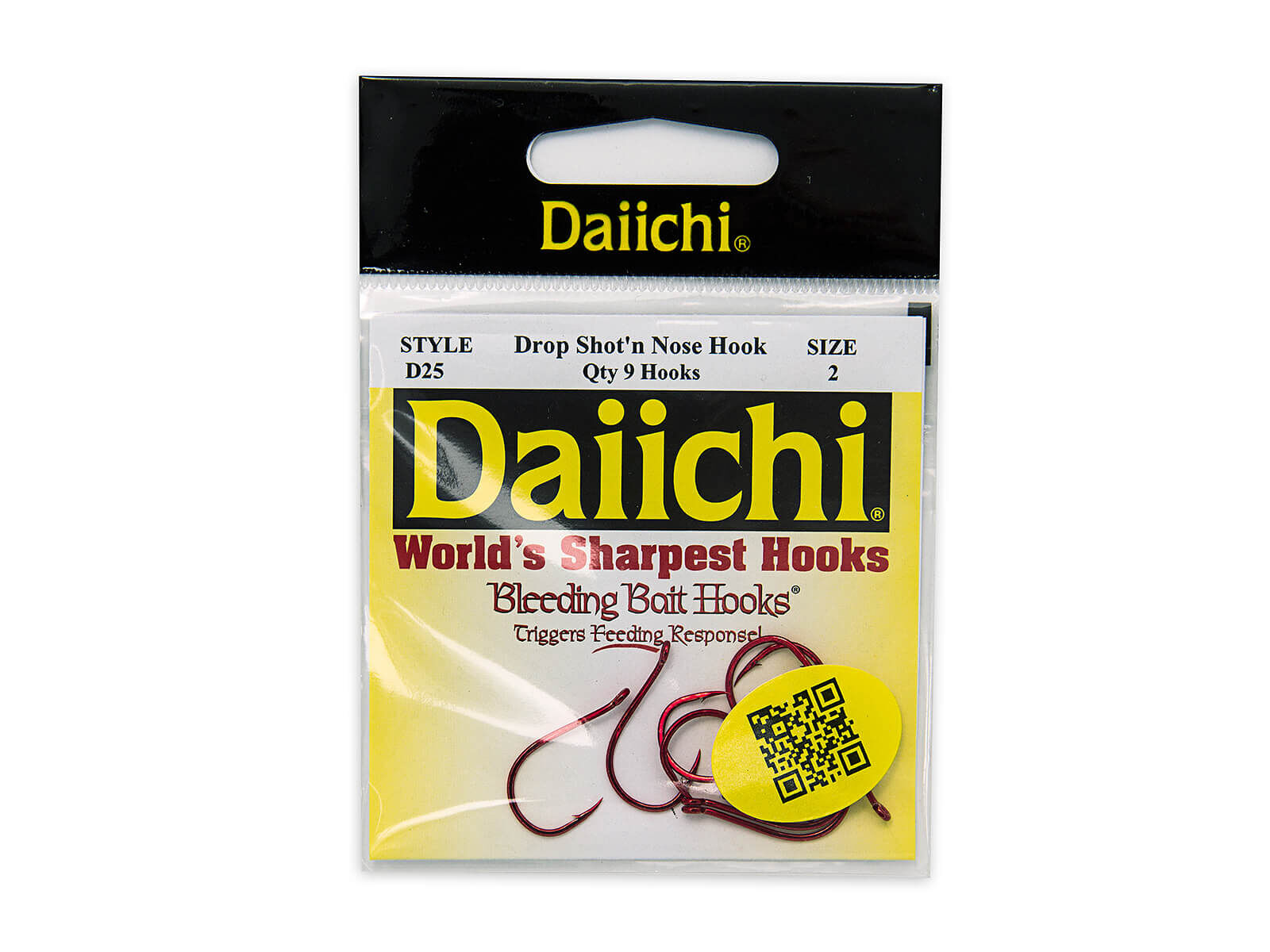 Daiichi Drop Shot Haken - Gr. 4 (Bleeding Bait)