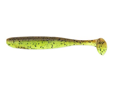 4" Easy Shiner - Green Pumpkin / Chartreuse