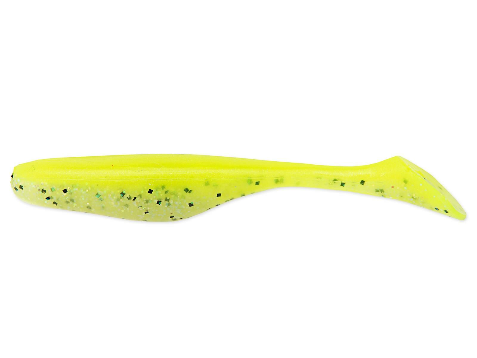 4" Walleye Assassin - Limetreuse Ghost