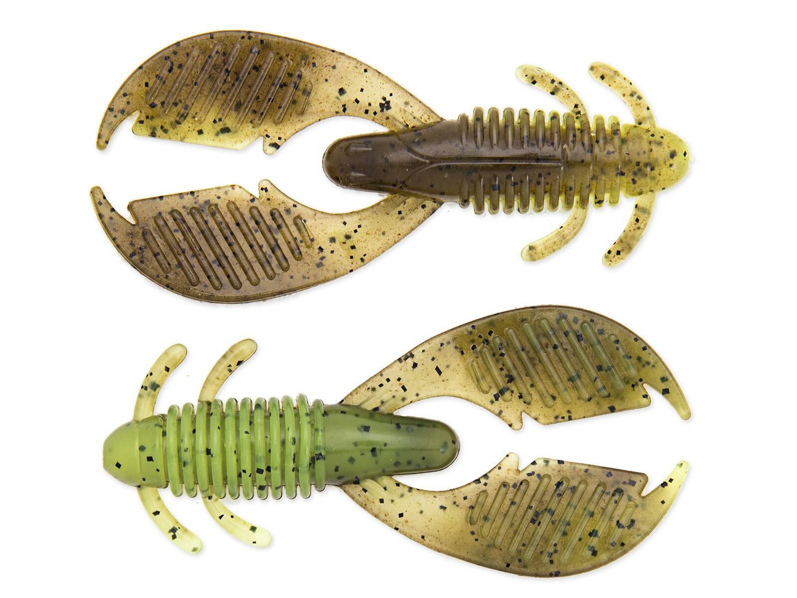 3" Ax Craw - Green Pumpkin / Chartreuse