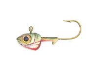 7g Paddle Fry Jigkopf - Chartreuse