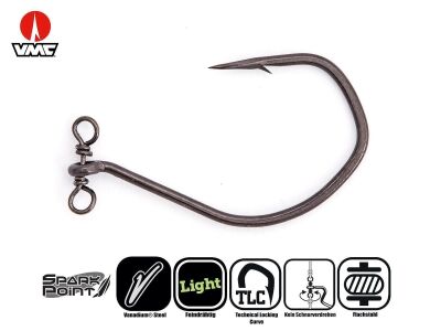 VMC Spinshot Drop Shot Hooks (7119SH)