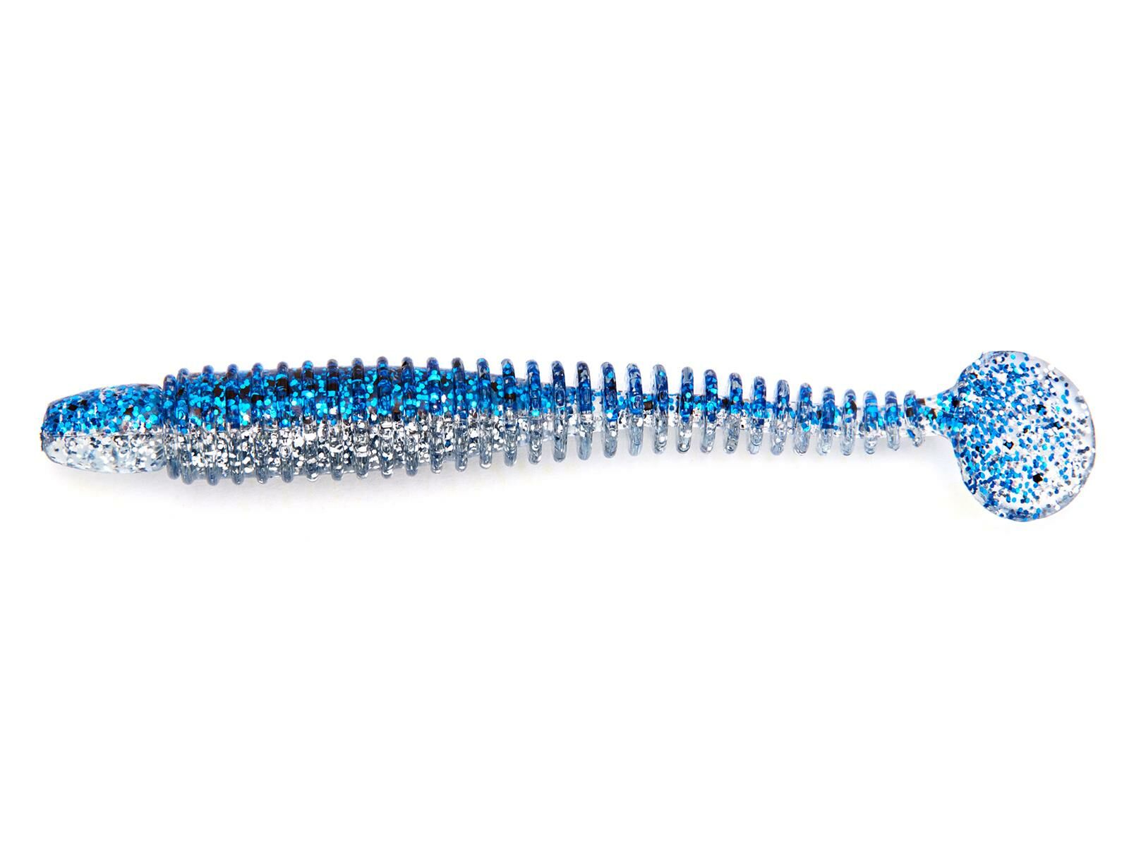 4" Swimming Ribster - Blue Ice