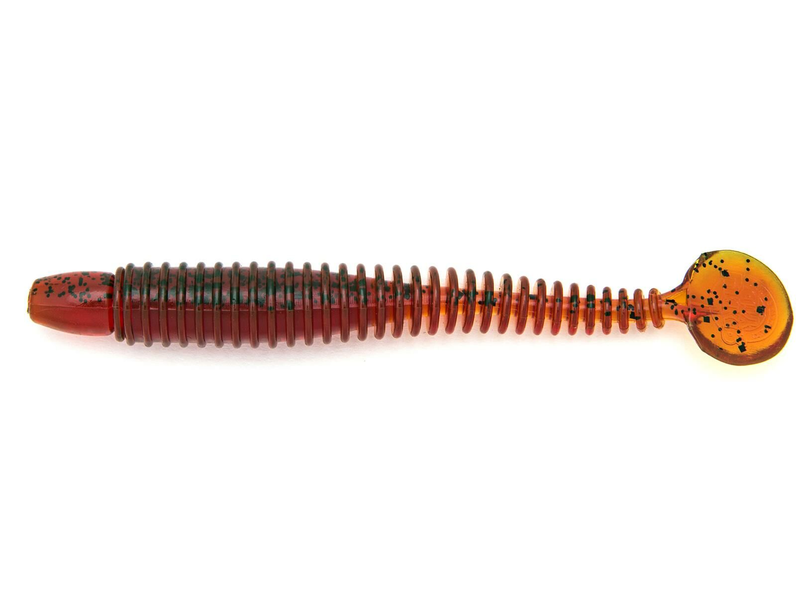 4" Swimming Ribster - Motoroil Pepper