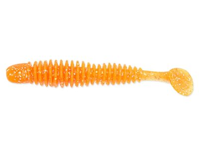 3" Bubbling Shad - Chika Chika Orange