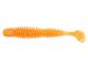 3&quot; Bubbling Shad - Chika Chika Orange