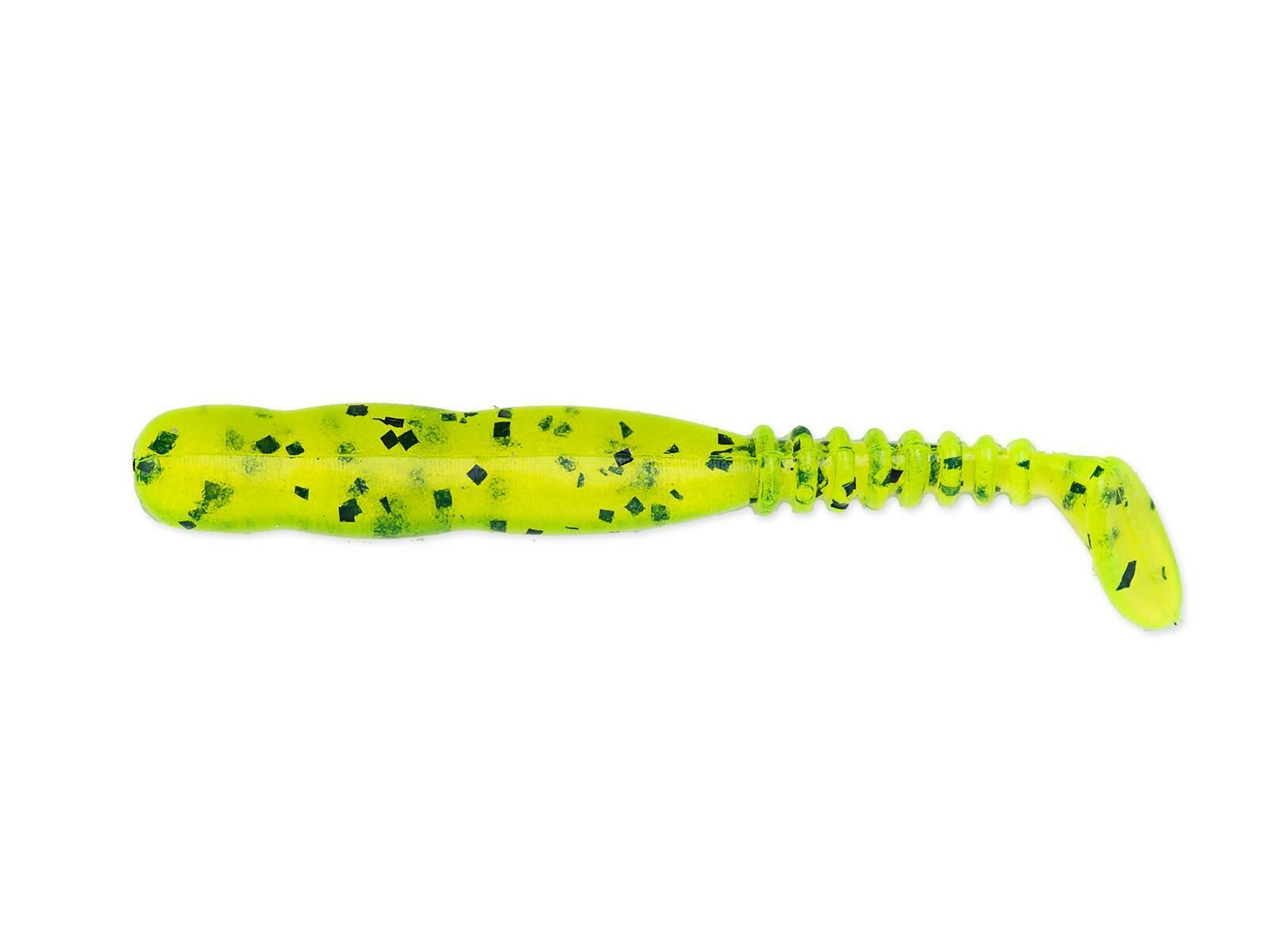 3" Rockvibe Shad - Chartreuse Pepper