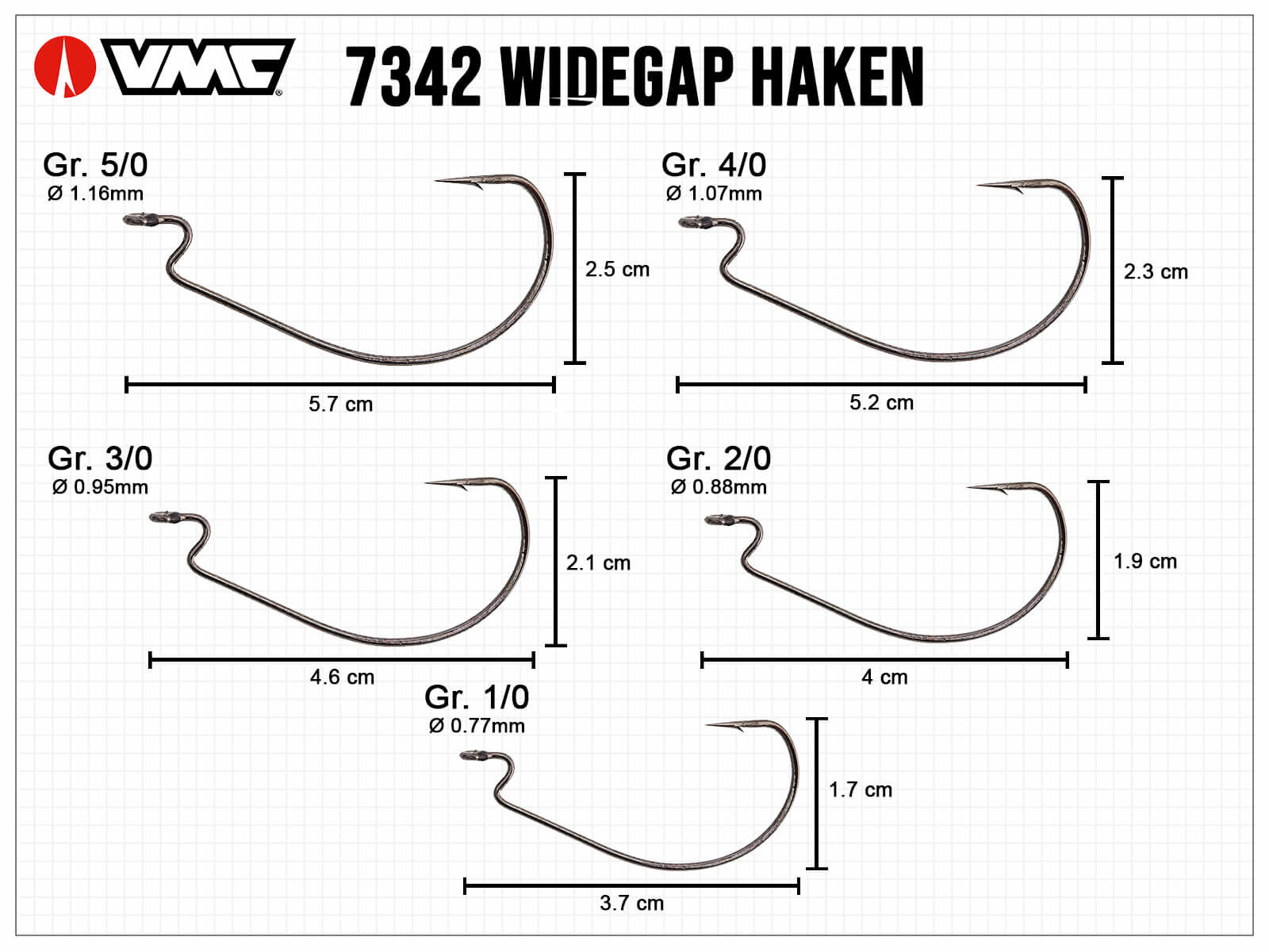 VMC Spinshot Wide Gap - Size 2/0