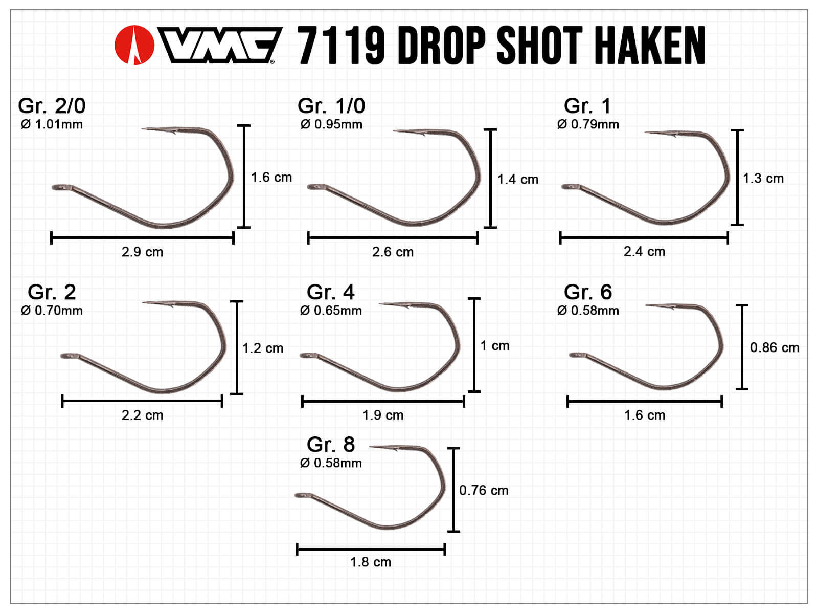 VMC Spinshot DS (7119SH) - Size 1