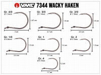VMC Wacky Haken - Gr. 2/0