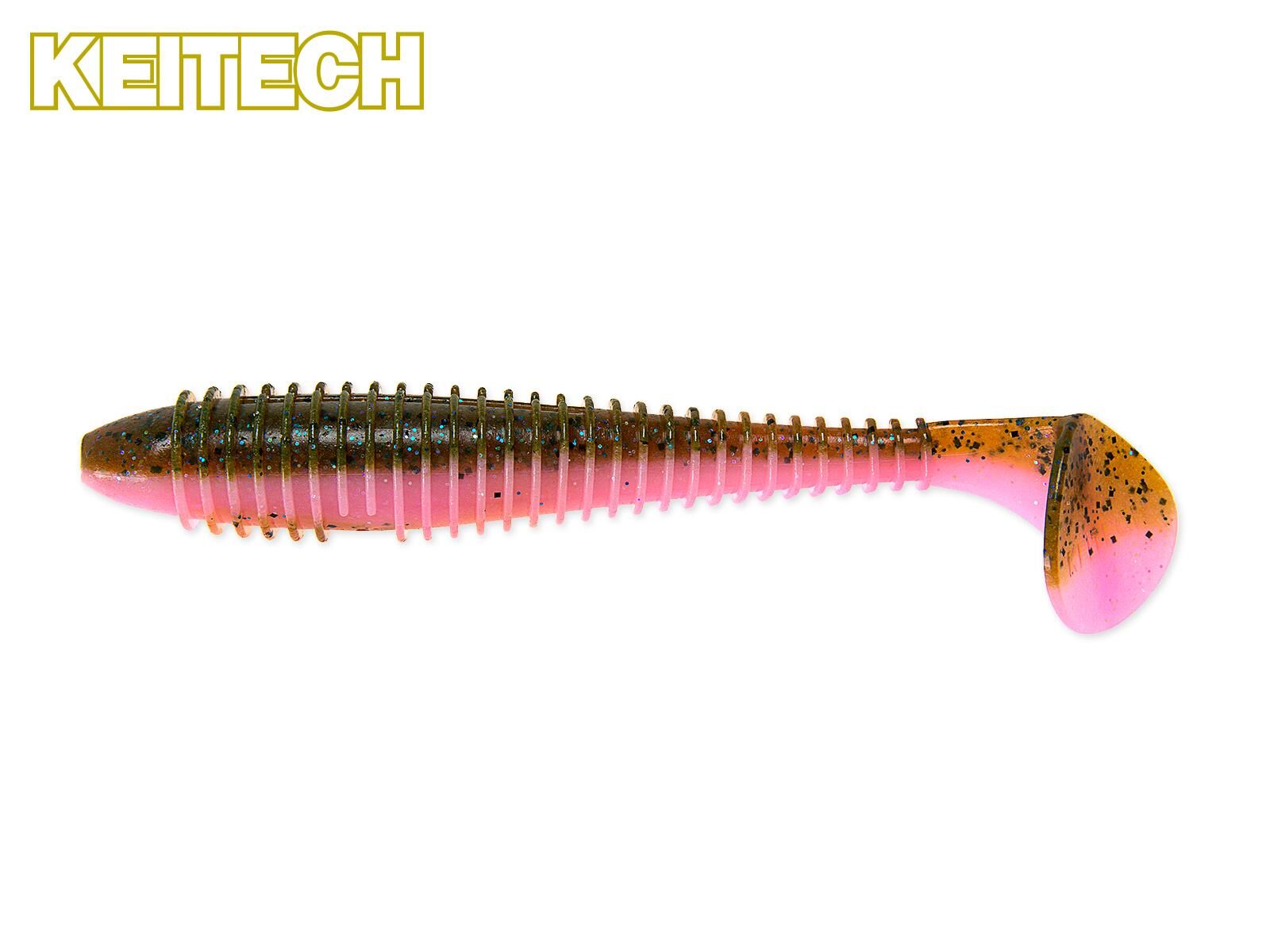 KEITECH SWING IMPACT FAT 3.3 Soft Scented Salty Aroma Jig Minnow