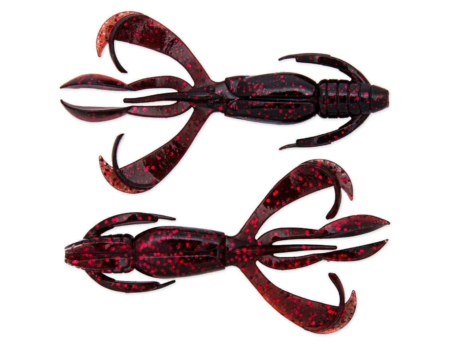 3.6" Crazy Flapper - Black Cherry