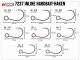 VMC Light Inline Hooks (7237) - Size 2/0